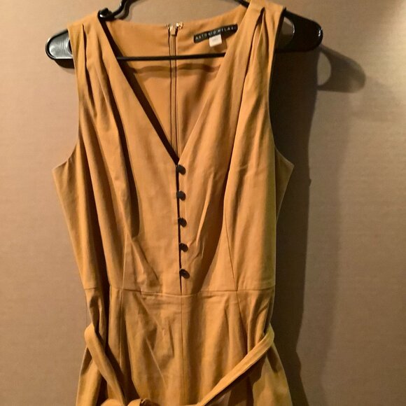 Antonio Melani Women Mustard Colored Jumpsuit - Picture 5 of 6